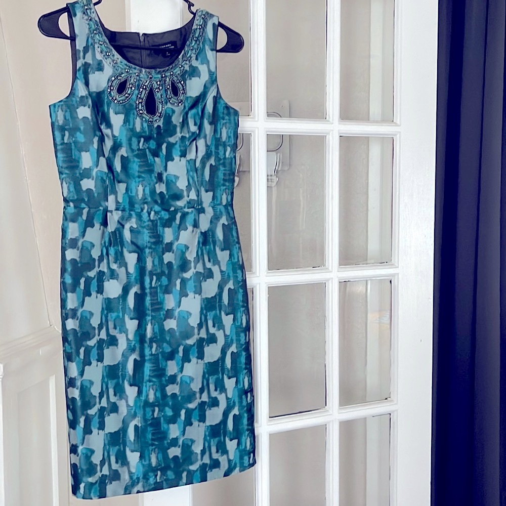 New dress size 4 Tahari sheath Nordstrom Zara studded dress